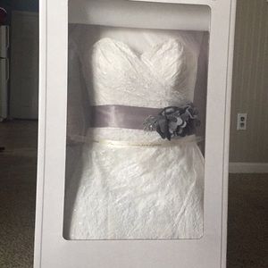 Wedding dress, size 4.